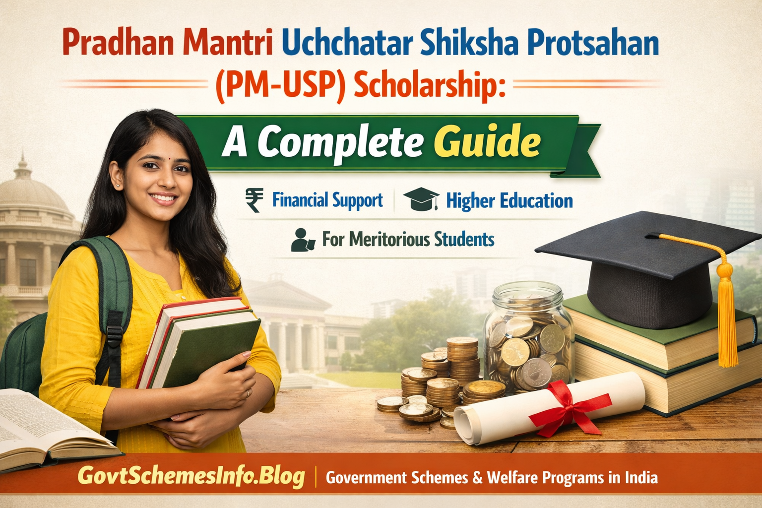 Pradhan Mantri Uchchatar Shiksha Protsahan (PM-USP) Scholarship: A Complete Guide