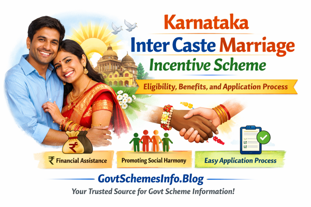 Karnataka Inter Caste Marriage Incentive Scheme: Eligibility, Benefits, and Application Process