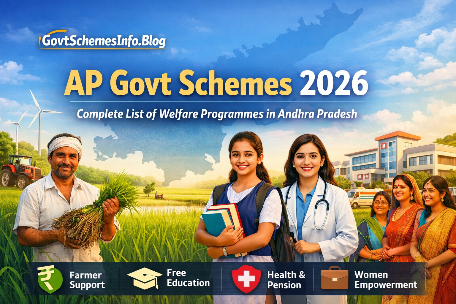 AP Govt Schemes 2026: Complete List of Welfare Programmes in Andhra Pradesh