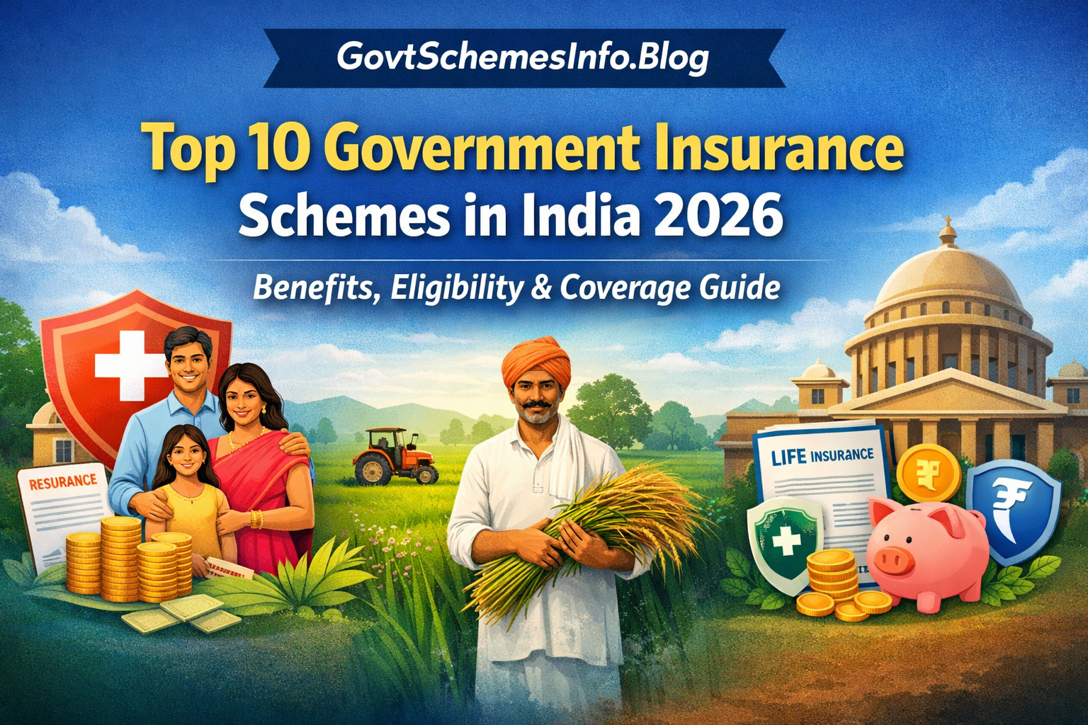 Top 10 Government Insurance Schemes in India (2026): Complete Guide to ...