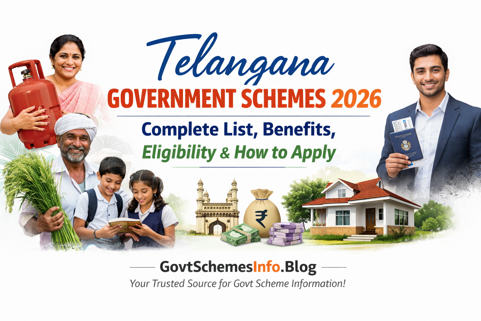 Telangana Government Schemes 2026: Complete List, Benefits, Eligibility & How to Apply